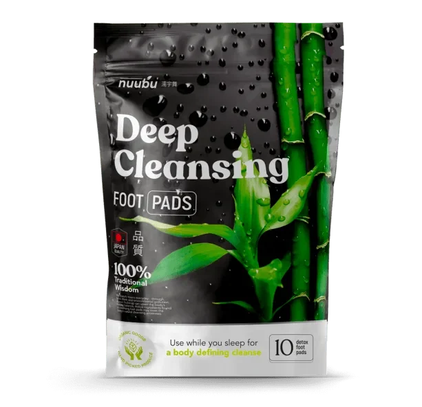 Nuubu black-and-green foot pad pouch